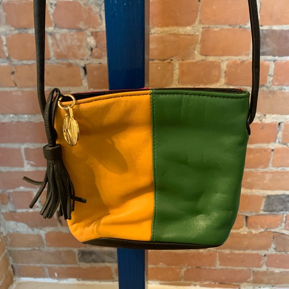 Multi Colour Leather Anne Klein Crossbody - Picture 5 of 7